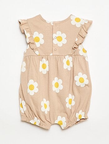 Ranita estampada de jersey de algodón