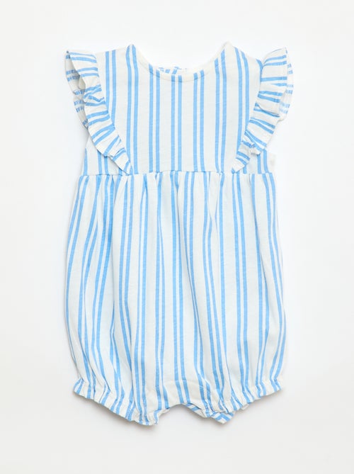 Ranita estampada de jersey de algodón - Kiabi