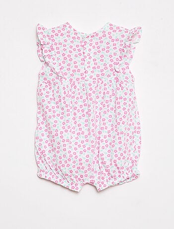 Ranita estampada de jersey de algodón