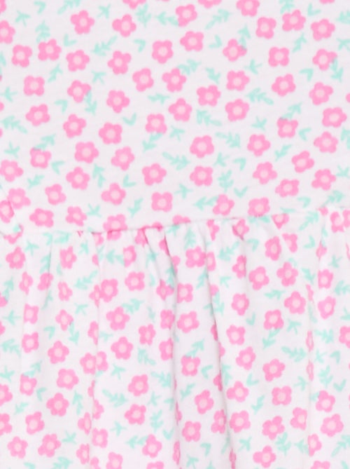 Ranita estampada de jersey de algodón - Kiabi