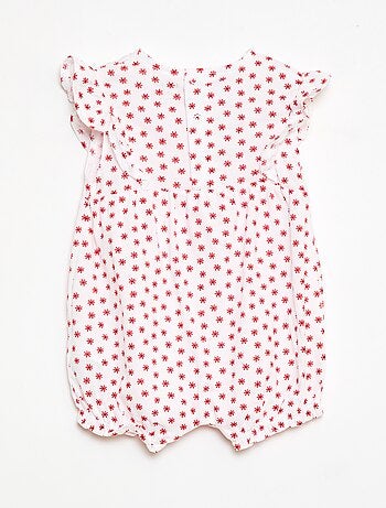 Ranita estampada de jersey de algodón