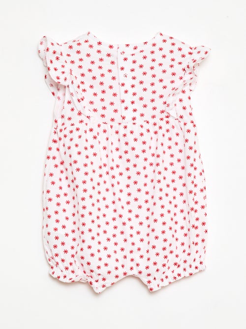 Ranita estampada de punto de algodón - Kiabi