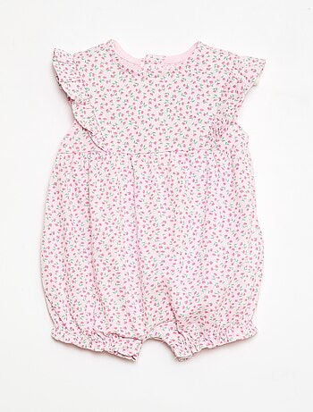 Ranita estampada de jersey de algodón