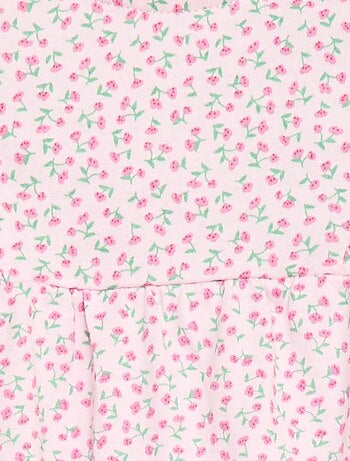 Ranita estampada de jersey de algodón