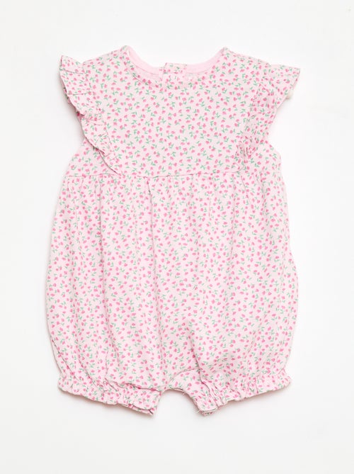 Ranita estampada de punto de algodón - Kiabi