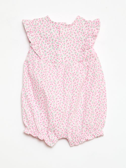 Ranita estampada de punto de algodón - Kiabi