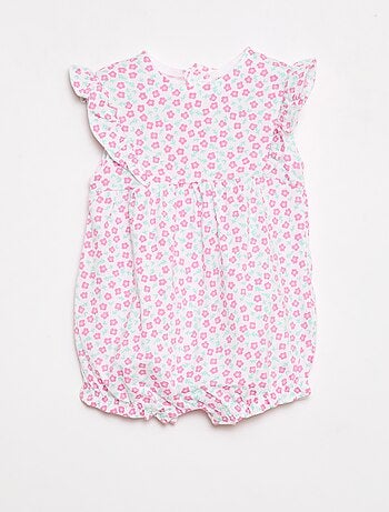 Ranita estampada en punto de algodón