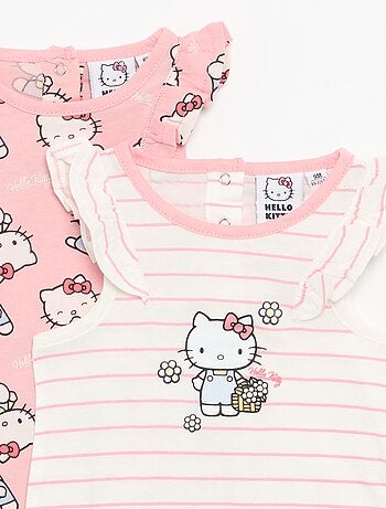Ranita 'Hello Kitty' sin mangas con volantes