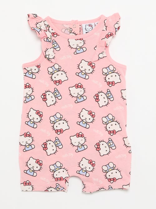 Ranita 'Hello Kitty' sin mangas con volantes - Kiabi