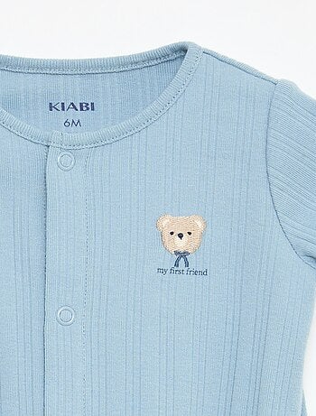 Ranita lisa sin mangas cuello redondo