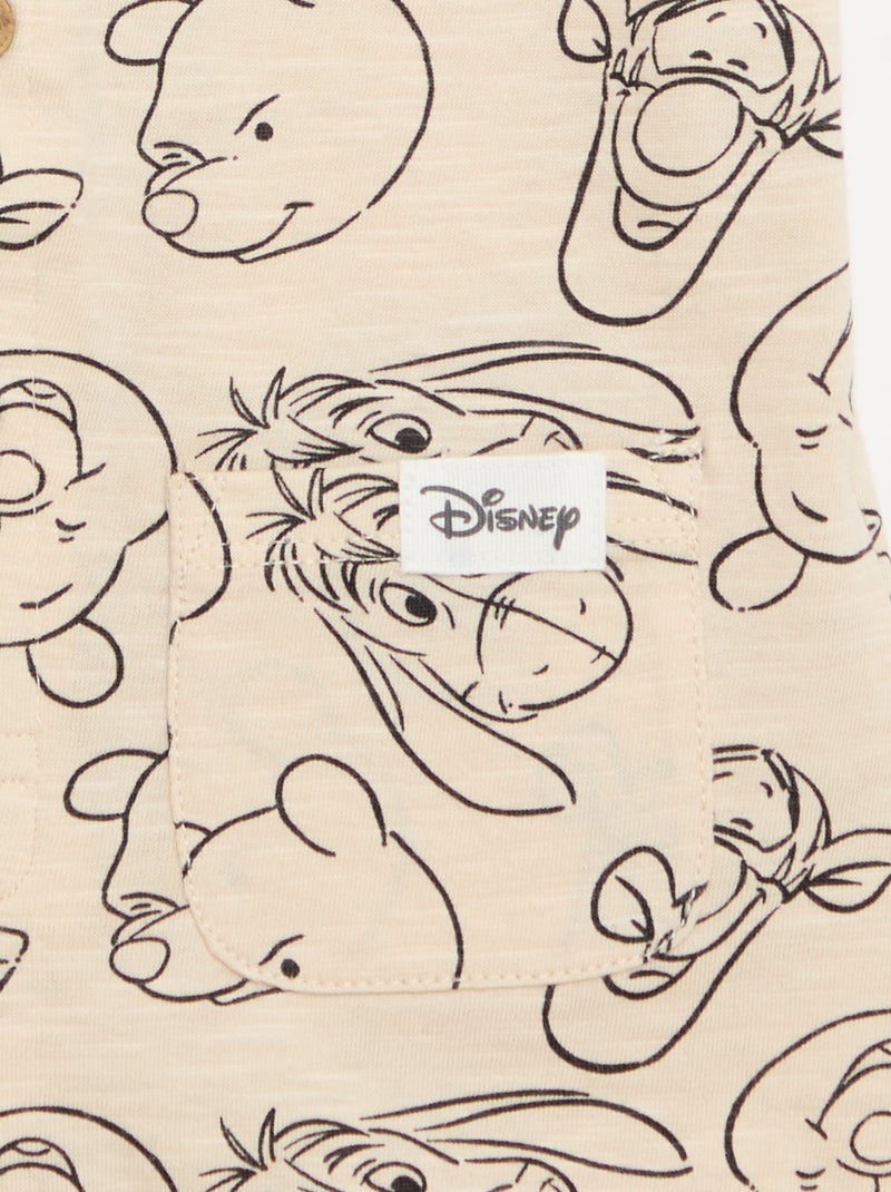 Ranita sin mangas estampada de 'Disney' Beige - Kiabi