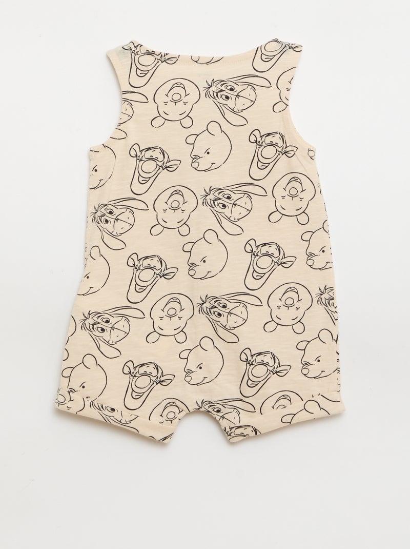 Ranita sin mangas estampada de 'Disney' Beige - Kiabi