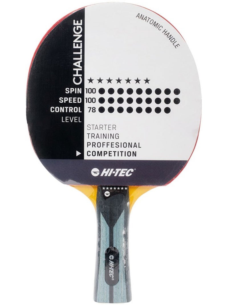 Raqueta de tenis de mesa challenge - hi-tec Negro Gris - Kiabi