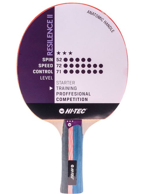 Raqueta de tenis de mesa resilence ii - hi-tec - Kiabi Raqueta de tenis de mesa resilence ii - hi-tec - Kiabi