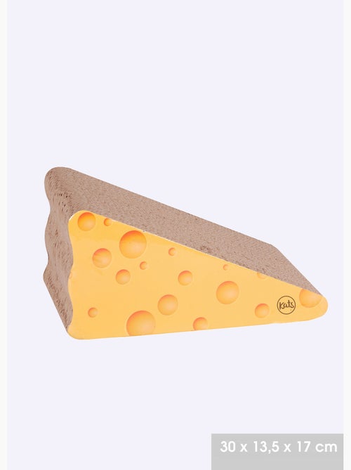 Rascador de cartón con forma de queso - AFIBEL - Kiabi