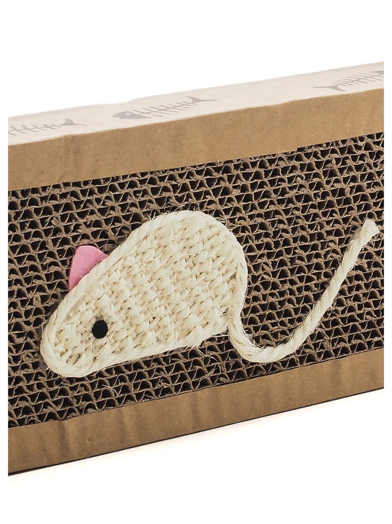 Rascador mediano para gatos - AFIBEL Marrón - Kiabi