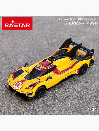 Rastar coche radiocontrol ferrari 499p nº 83 1:24