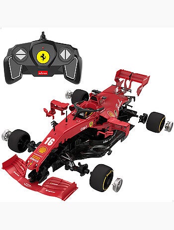 Rastar coche radiocontrol para montar f1 2021 ferrari sf1000 1:16