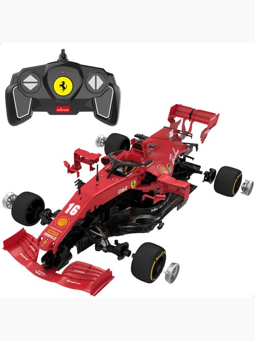Rastar coche radiocontrol para montar f1 2021 ferrari sf1000 1:16 - Kiabi