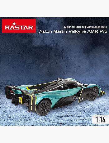Rastar coche teledirigido aston martin valkyrie amr pro c/luces 1:14