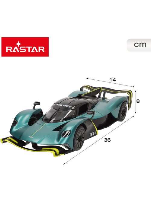 Rastar coche teledirigido aston martin valkyrie amr pro c/luces 1:14 - Kiabi