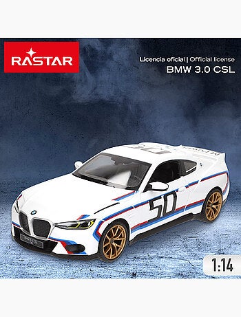 Rastar coche teledirigido bmw 3.0 csl 1:14