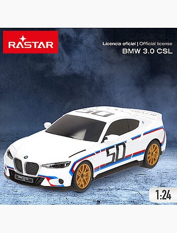 Rastar coche teledirigido bmw 3.0 csl 1:24