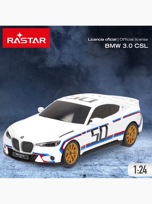 Rastar coche teledirigido bmw 3.0 csl 1:24 - Kiabi