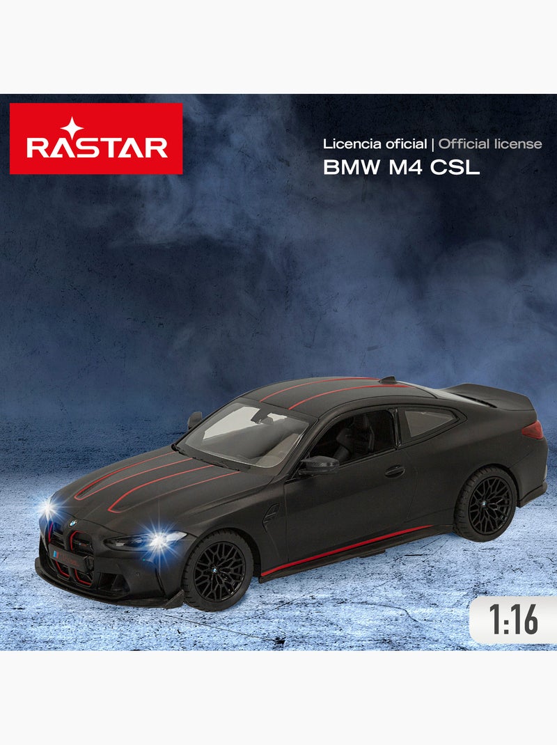 Rastar coche teledirigido bmw m4 csl 1:16 c/luz N/D - Kiabi