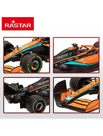 Rastar coche teledirigido f1 2022 mclaren mcl36 1:18