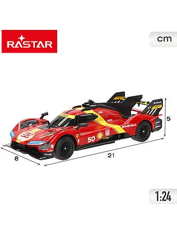Rastar coche teledirigido ferrari 499p 50 le mans hypercar 1:24
