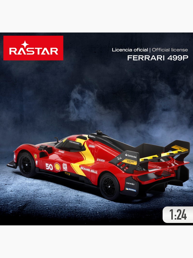Rastar coche teledirigido ferrari 499p 50 le mans hypercar 1:24 N/D - Kiabi