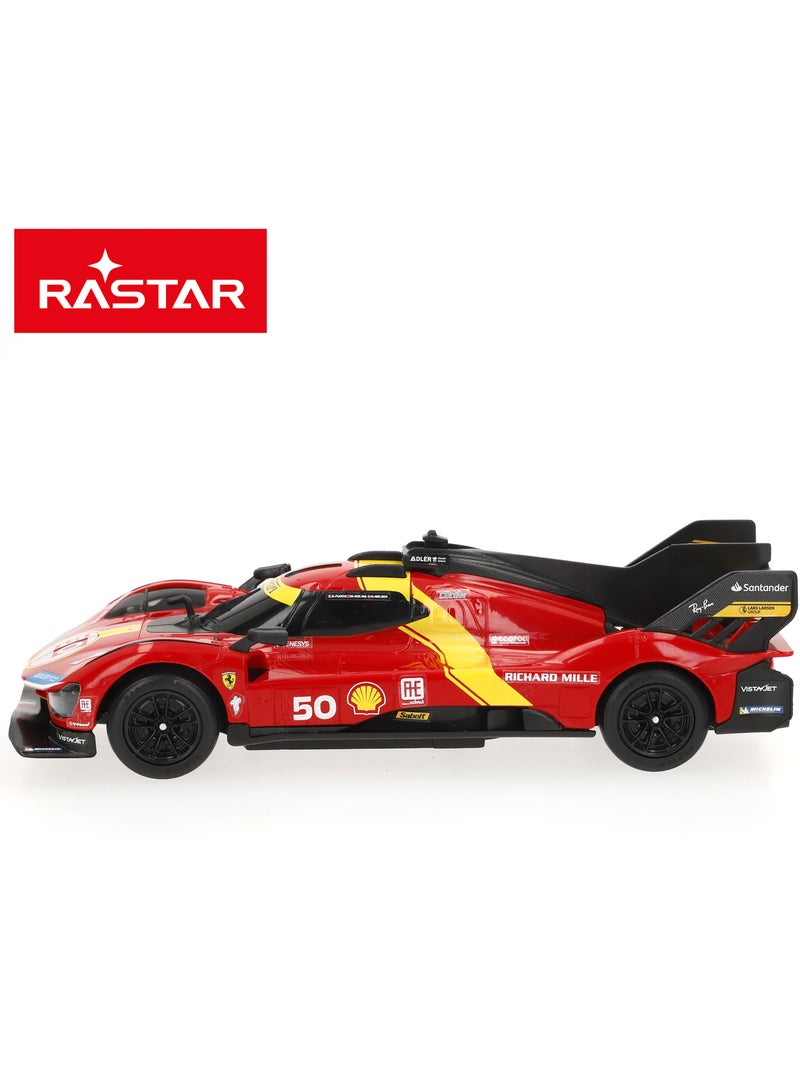 Rastar coche teledirigido ferrari 499p 50 le mans hypercar 1:24 N/D - Kiabi