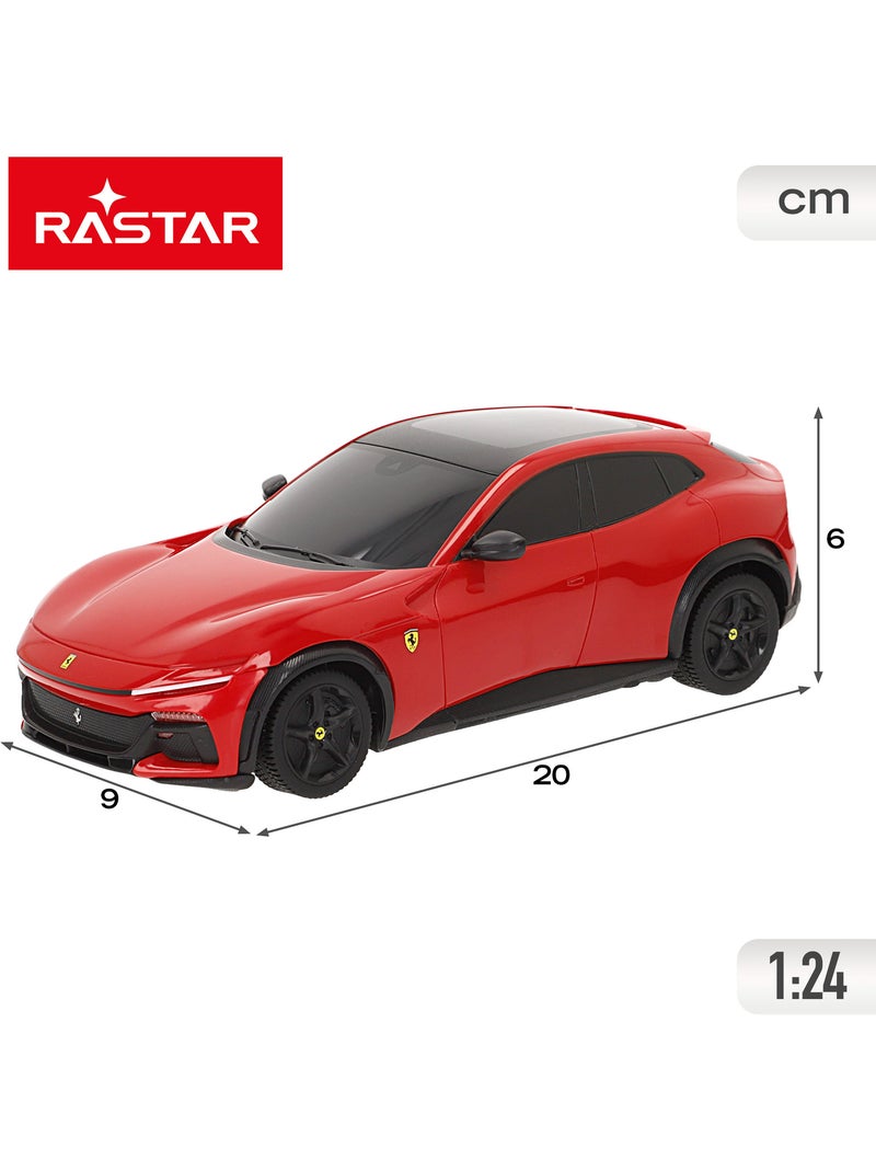 Rastar coche teledirigido ferrari purosangue 1:24 N/D - Kiabi