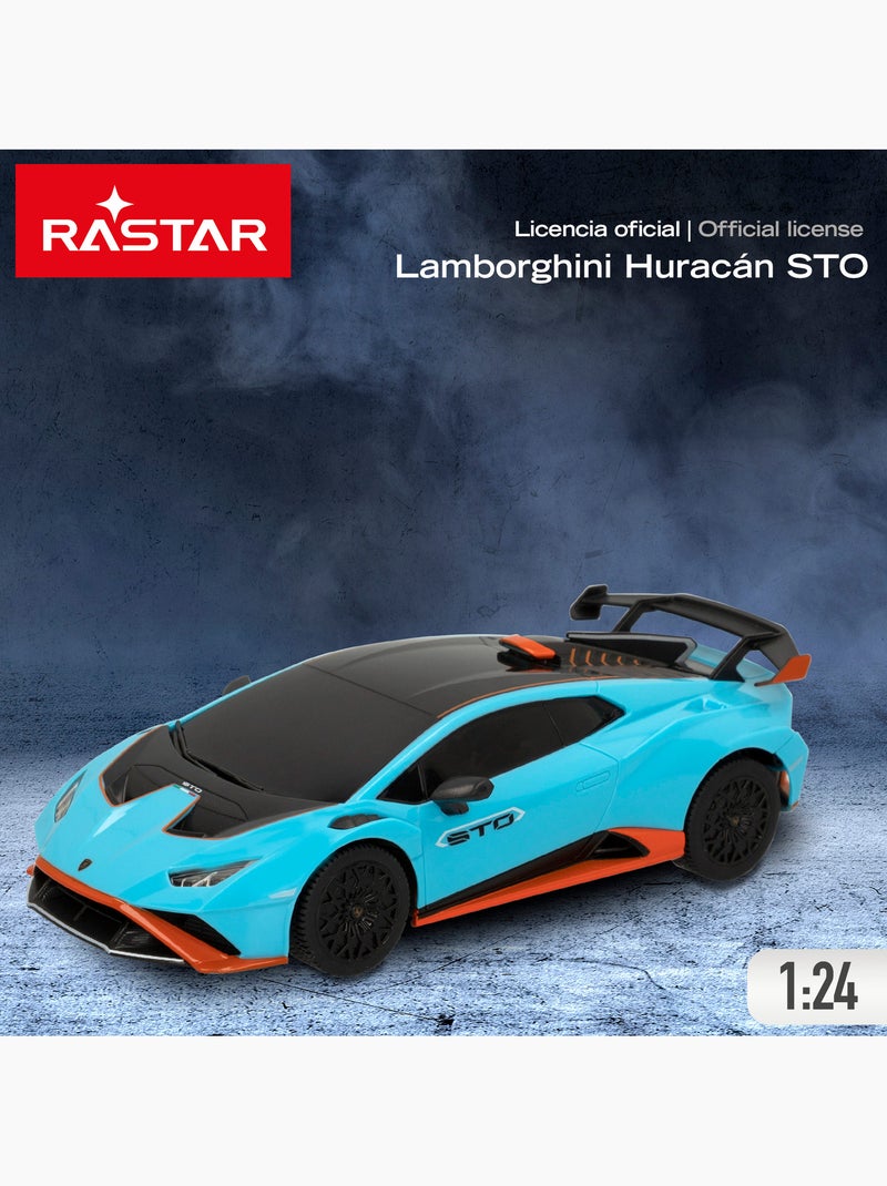 Rastar coche teledirigido lamborghini huracán sto 1:24 N/D - Kiabi