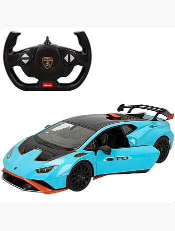 Rastar coche teledirigido lamborghini huracán sto con luces 1:14