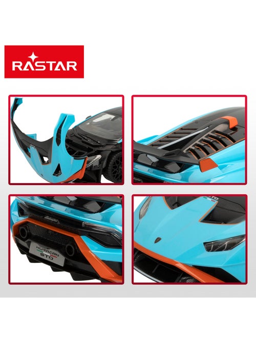 Rastar coche teledirigido lamborghini huracán sto con luces 1:14 - Kiabi