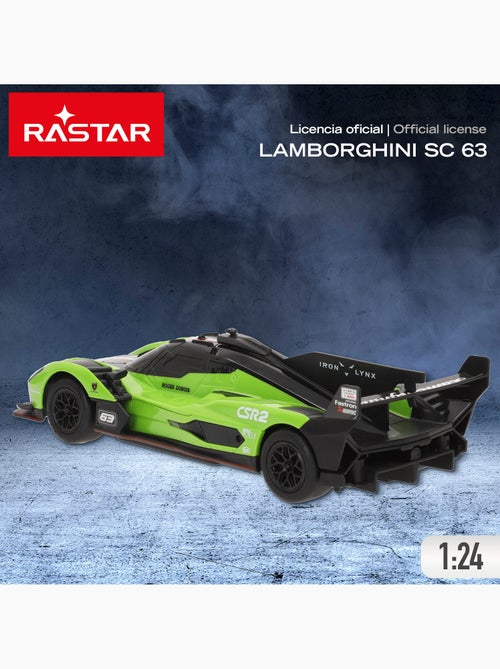 Rastar coche teledirigido lamborghini sc63 lmdh 1:24 - Kiabi