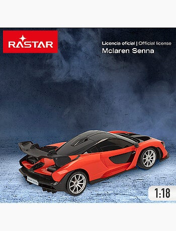 Rastar coche teledirigido mclaren senna 1:18