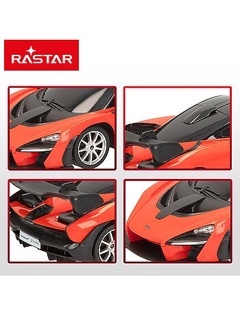 Rastar coche teledirigido mclaren senna 1:18