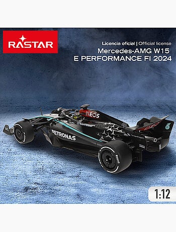 Rastar coche teledirigido mercedes amg w15 e performance 2024 1:12