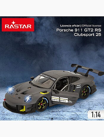 Rastar coche teledirigido porsche 911 gt2 rs clubsport 25 1:14 c/luz