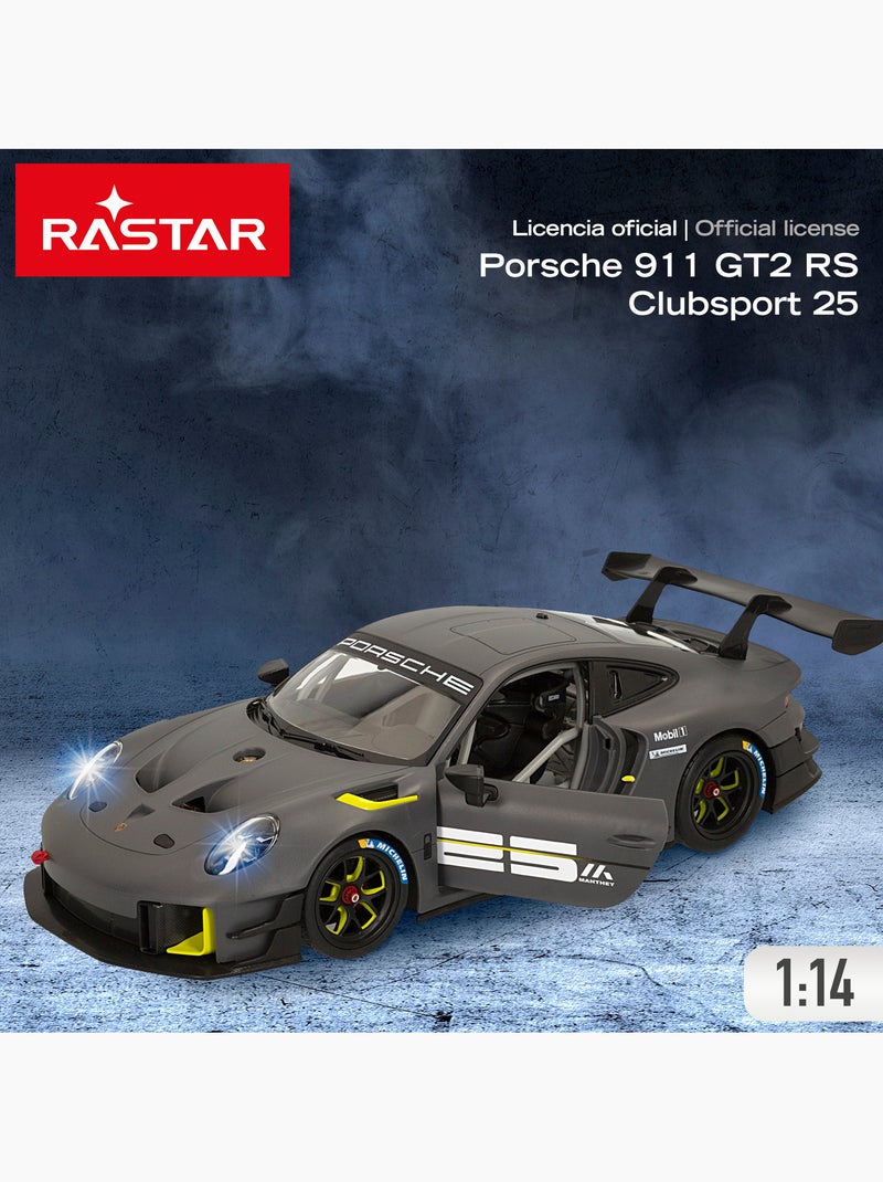 Rastar coche teledirigido porsche 911 gt2 rs clubsport 25 1:14 c/luz N/D - Kiabi