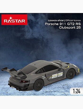 Rastar coche teledirigido porsche 911 gt2 rs clubsport 25 1:24