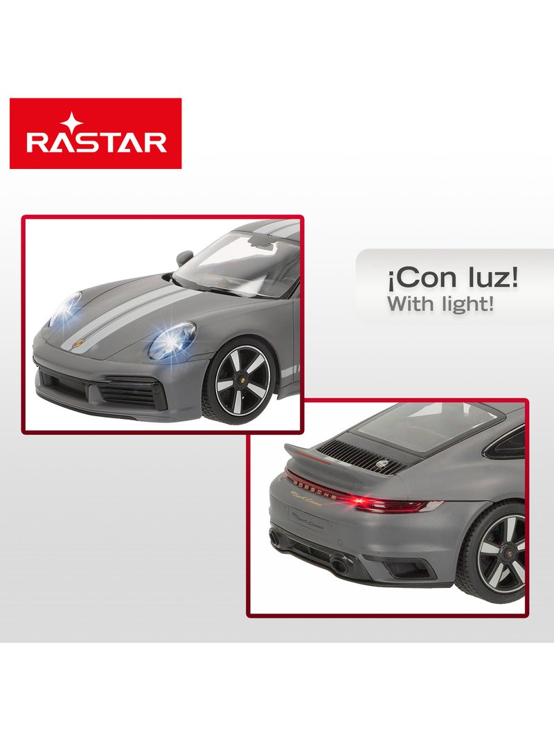 Rastar coche teledirigido porsche 911 sport classic 1:16 c/luz N/D - Kiabi