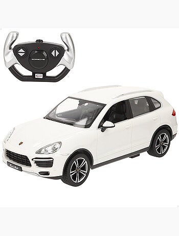 Rastar coche teledirigido porsche cayenne turbo blanco 1:14