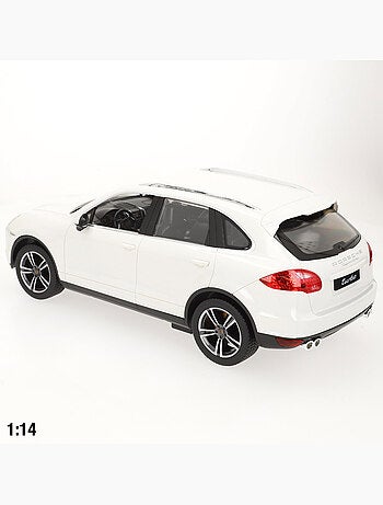 Rastar coche teledirigido porsche cayenne turbo blanco 1:14