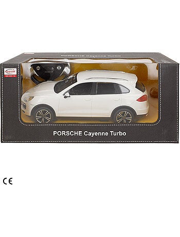 Rastar coche teledirigido porsche cayenne turbo blanco 1:14