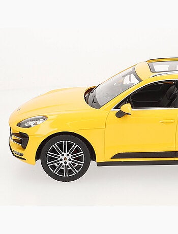 Rastar coche teledirigido porsche macan turbo amarillo 1:14