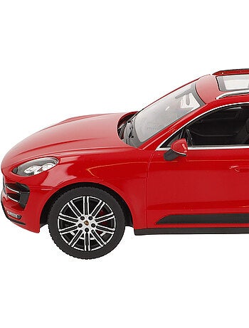 Rastar coche teledirigido porsche macan turbo rojo 1:14